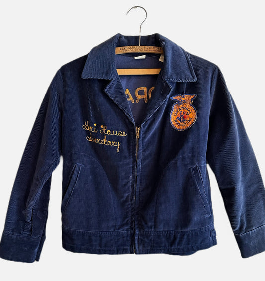 Vintage FFA Cord Jacket