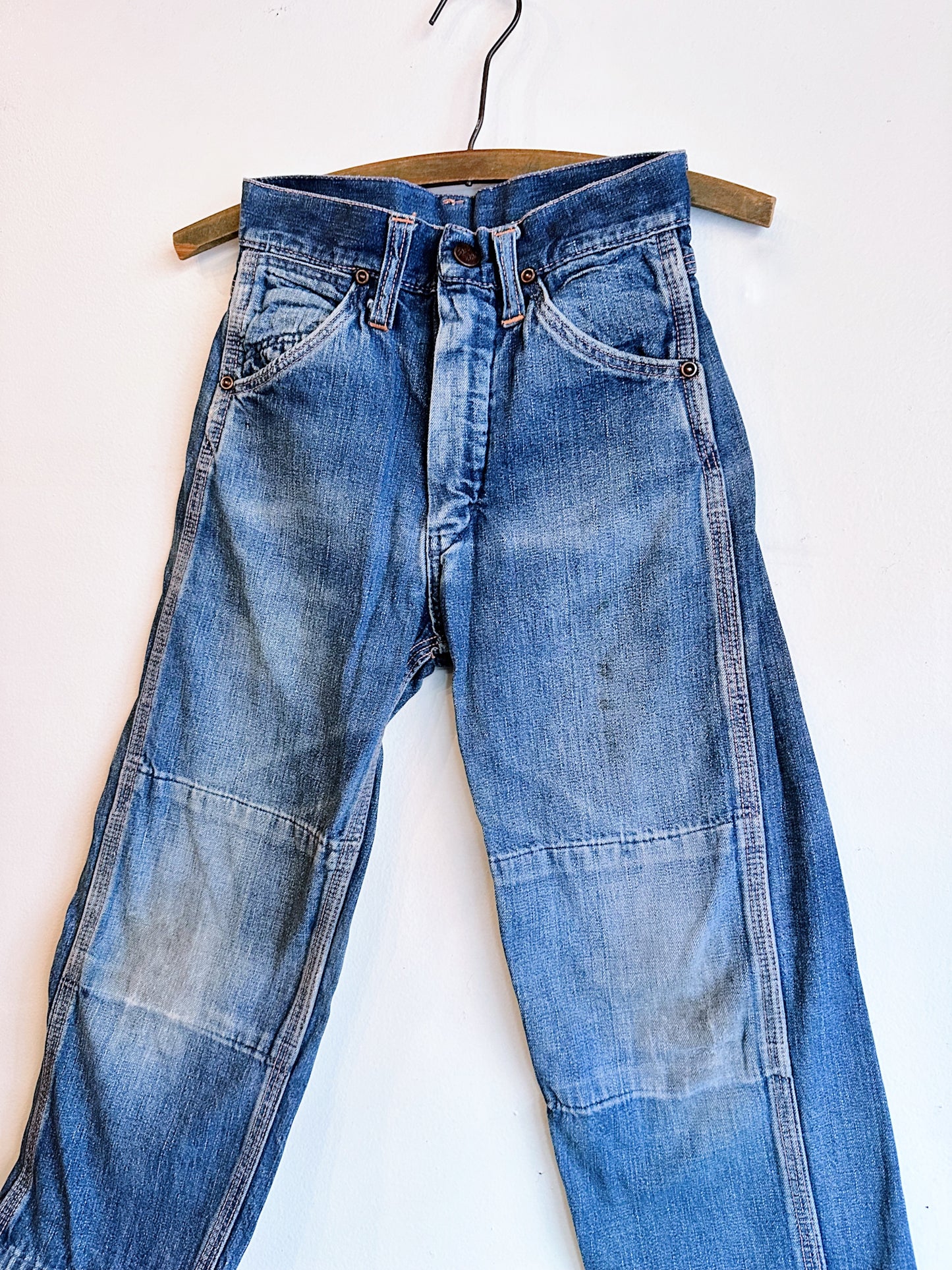 1950s Kids Denim Big Mac Chore Pants