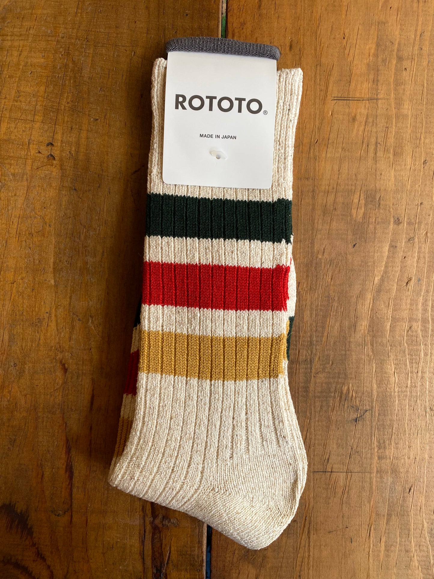 Rototo Park Stripes Socks