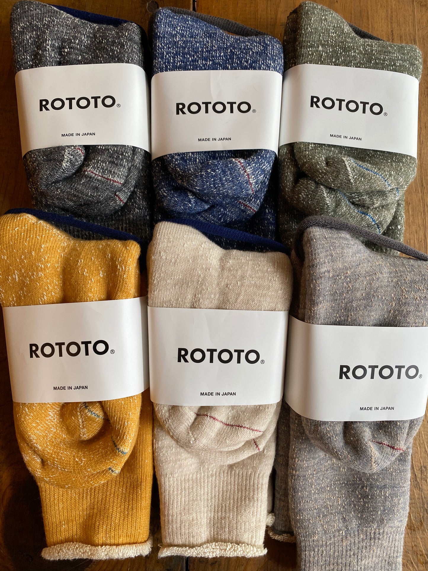 Rototo Double Face Socks