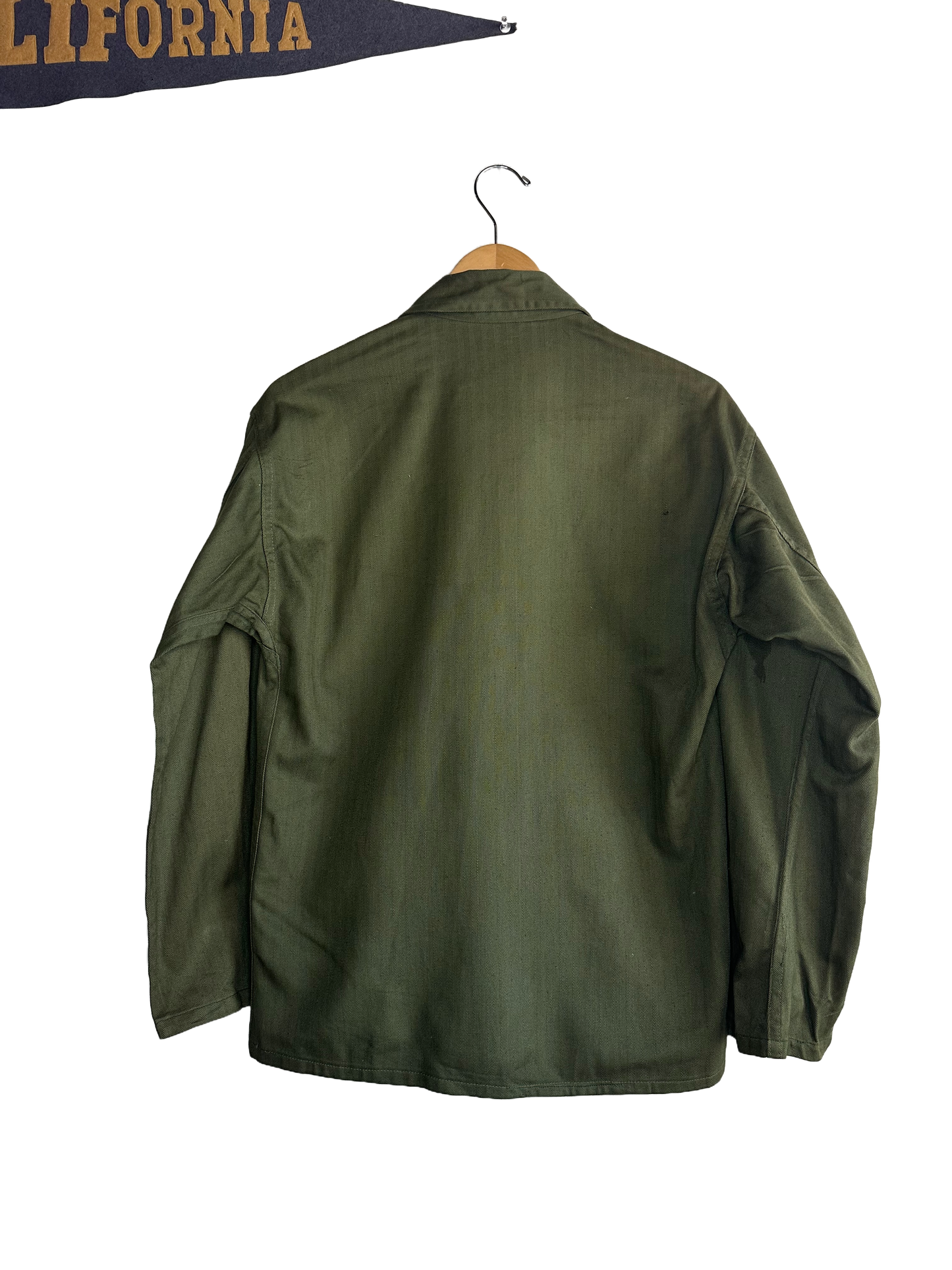 back view of jacket , plain 