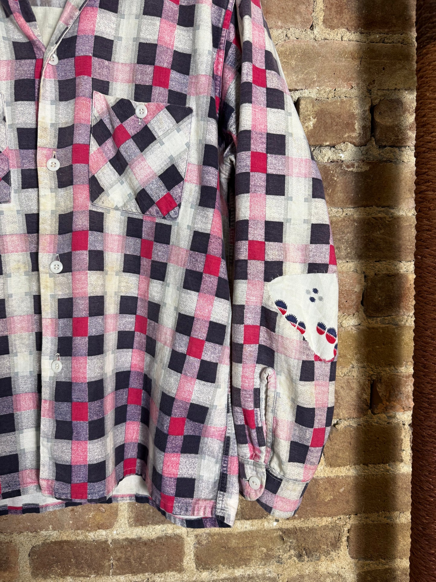 50s Printed Cotton Flannel