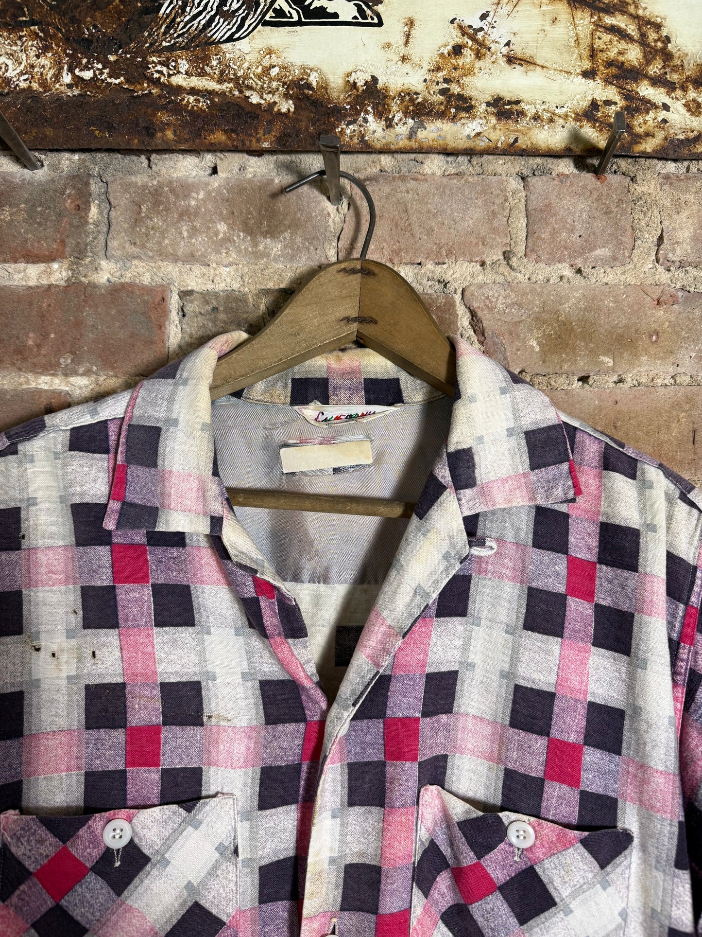 50s Printed Cotton Flannel