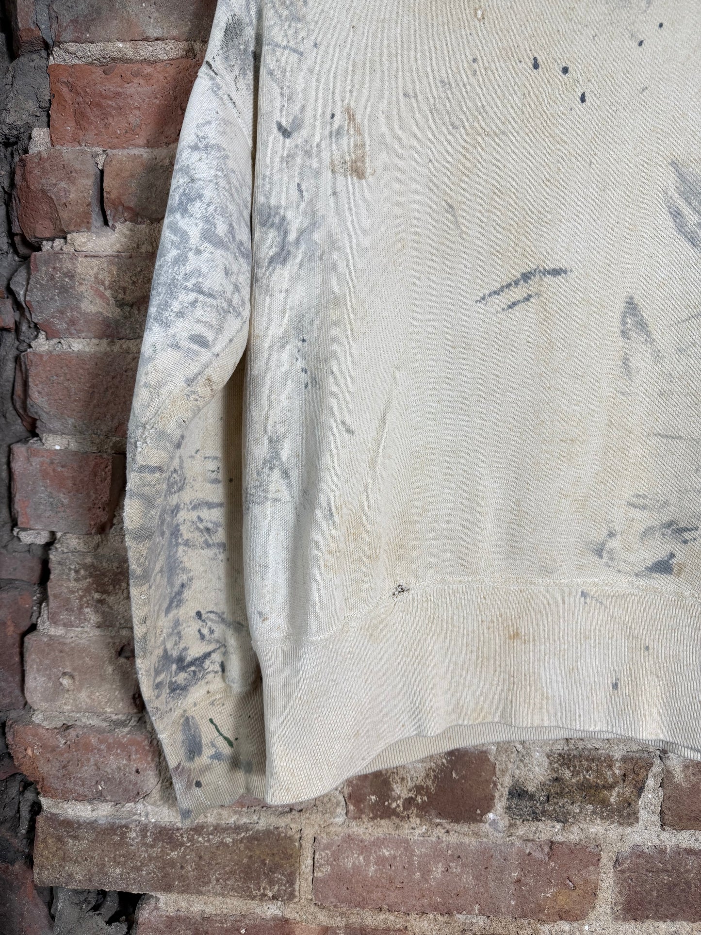 50s Single V Paint Splattered Sweatshirt