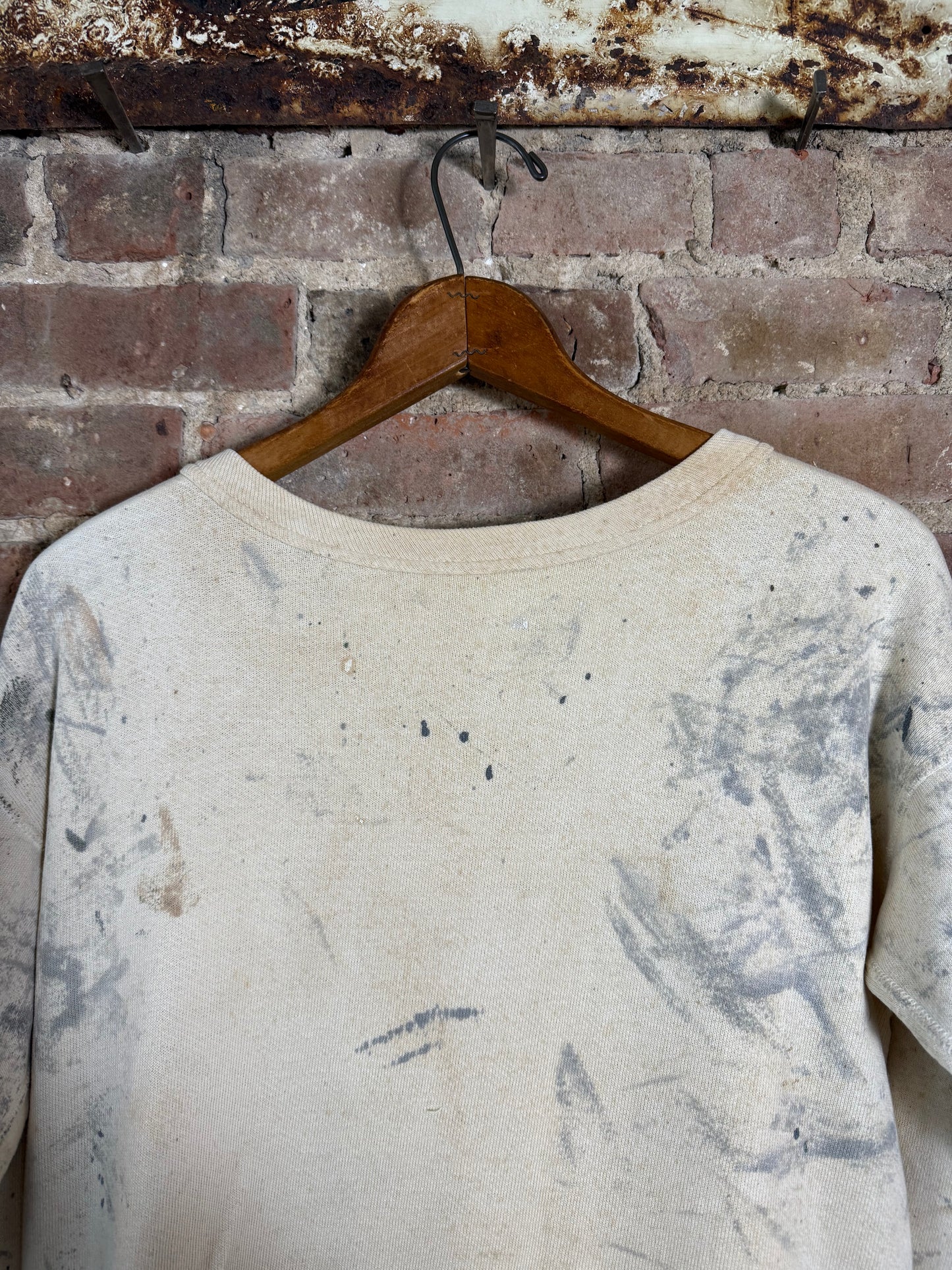 50s Single V Paint Splattered Sweatshirt