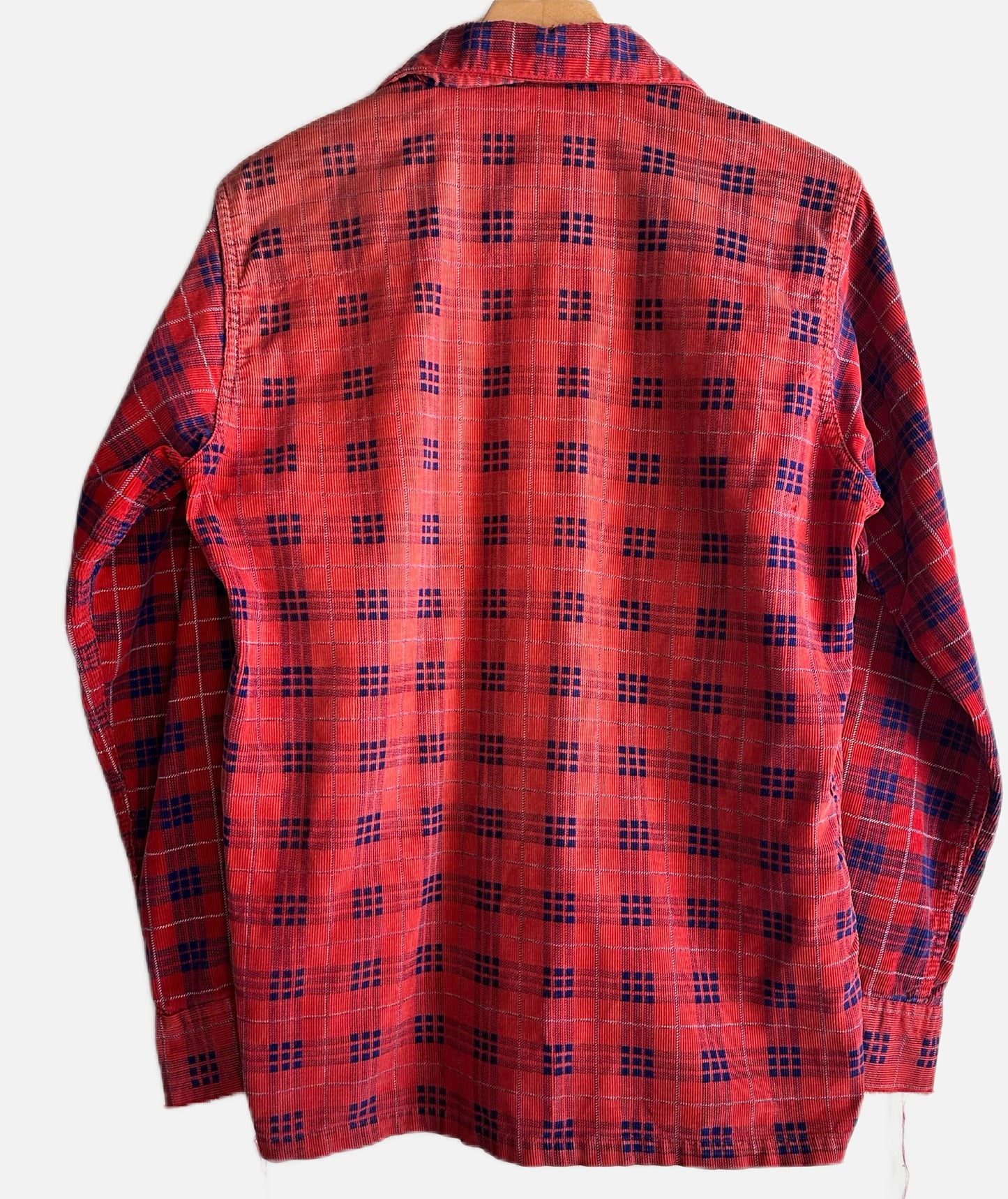 50s Corduroy Red Faded Shirt