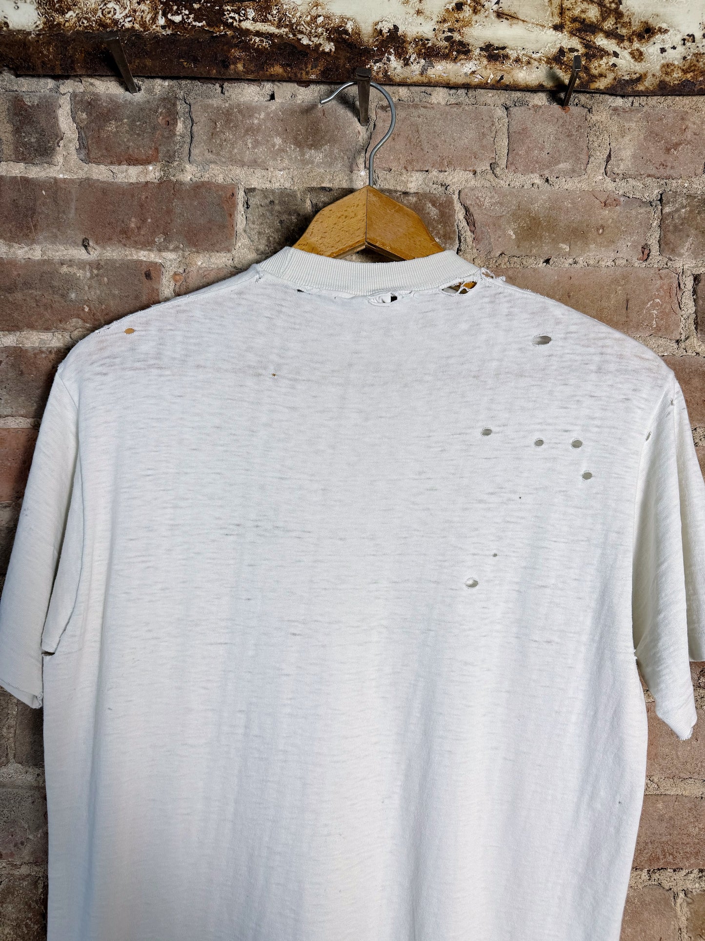 70s Distressed Pocket Tee