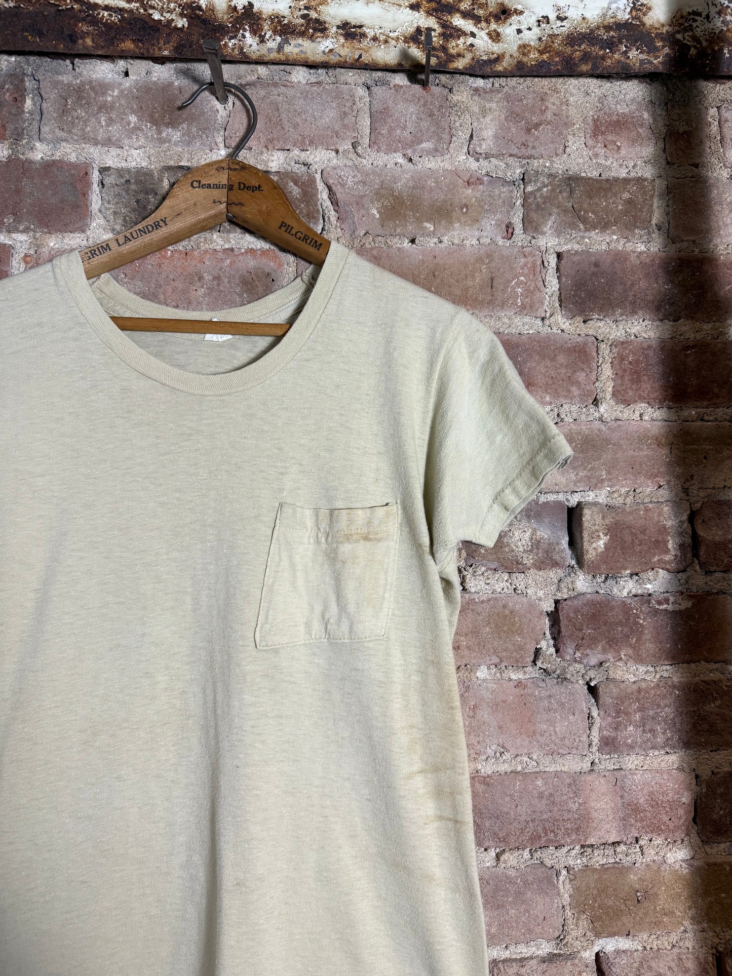 70s Fruit Of The Loom Pocket Tee