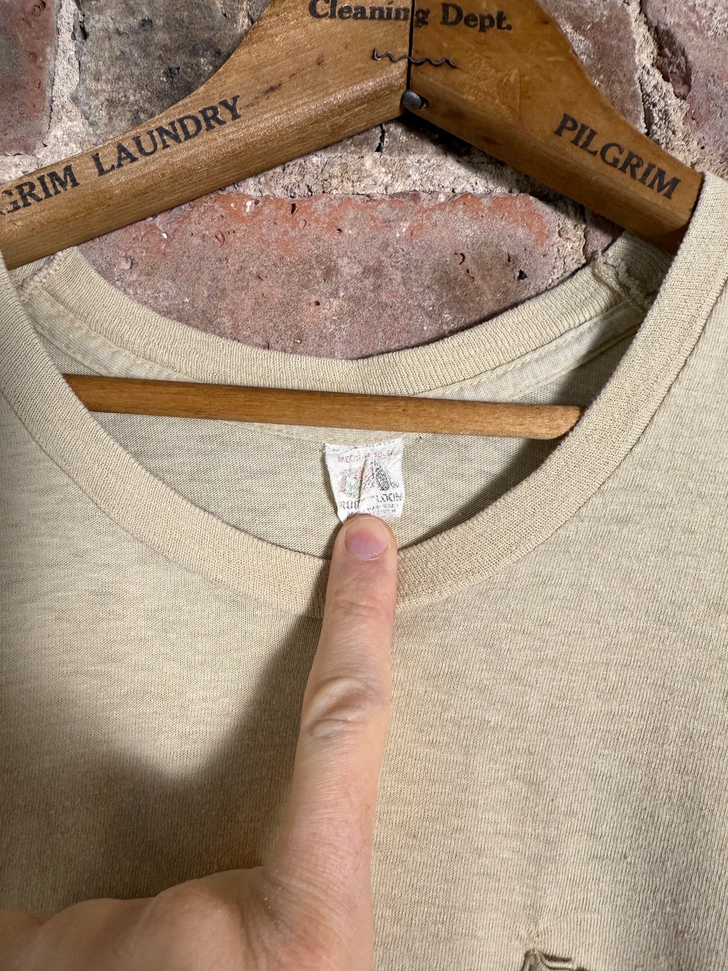 70s Fruit Of The Loom Pocket Tee