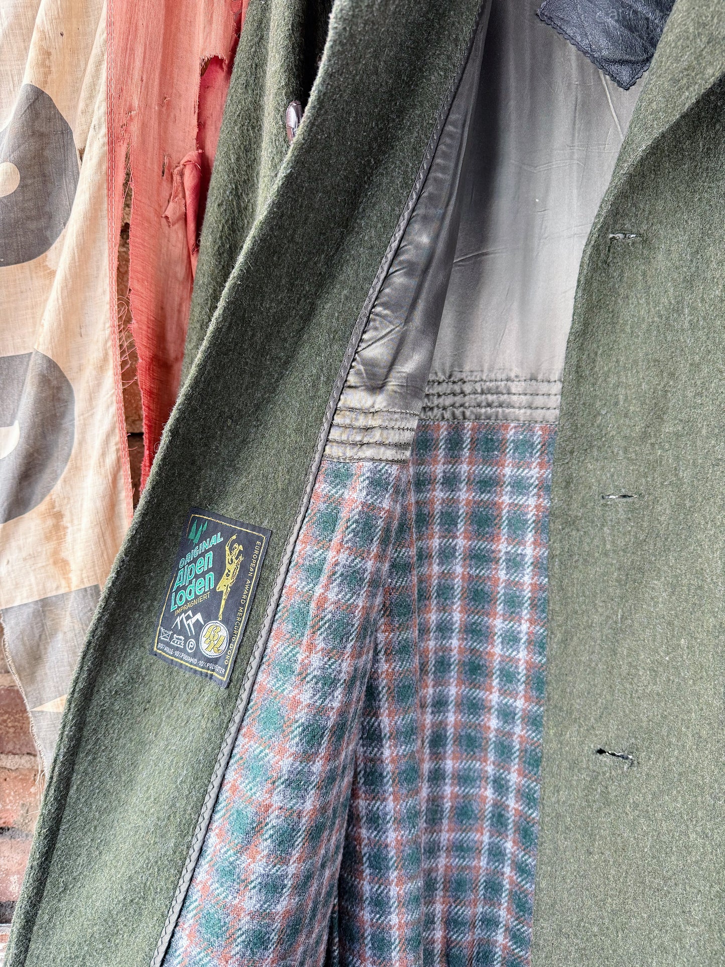 Loden Wool Overcoat