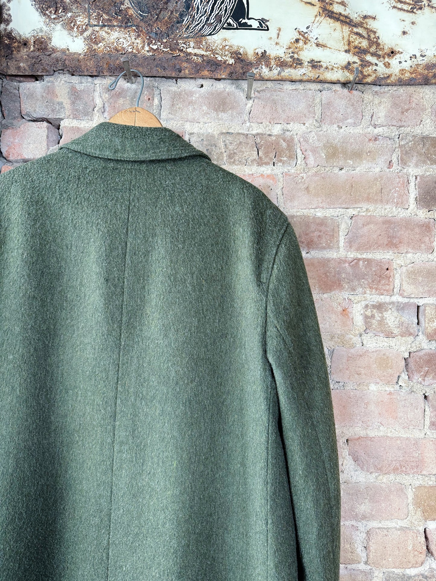 Loden Wool Overcoat