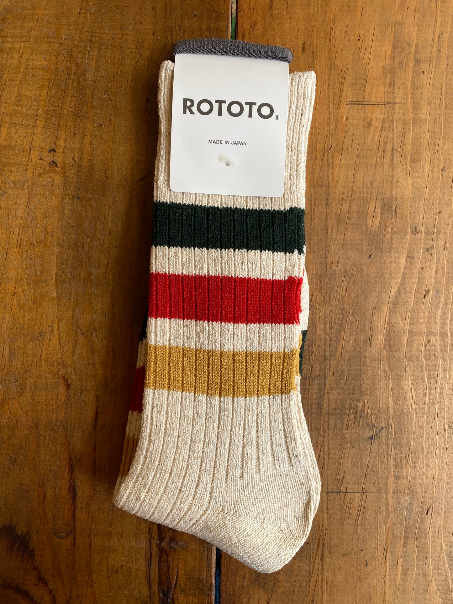 Rototo Park Stripes Socks