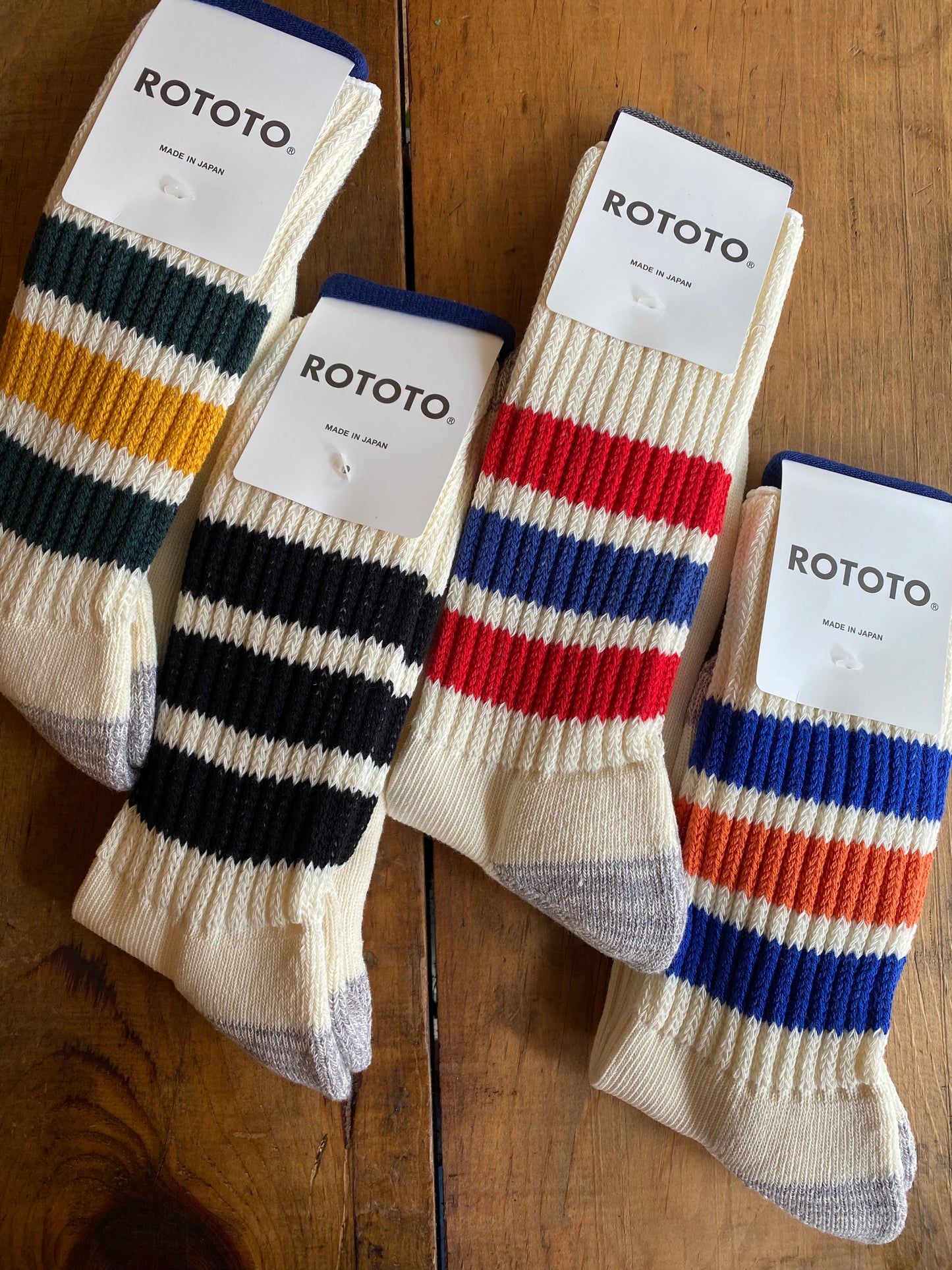 Rototo Old School Crew Socks