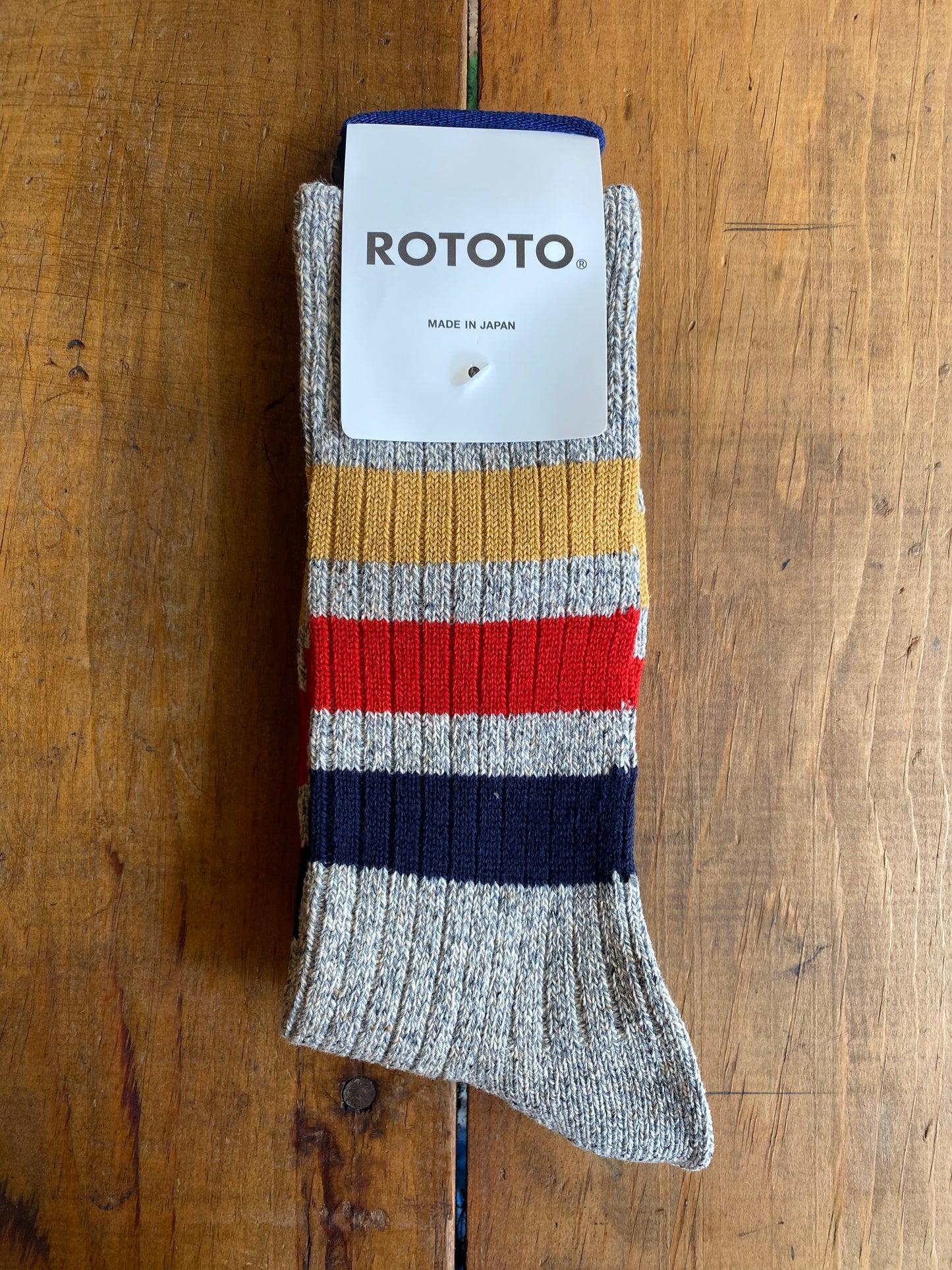 Rototo Park Stripes Socks