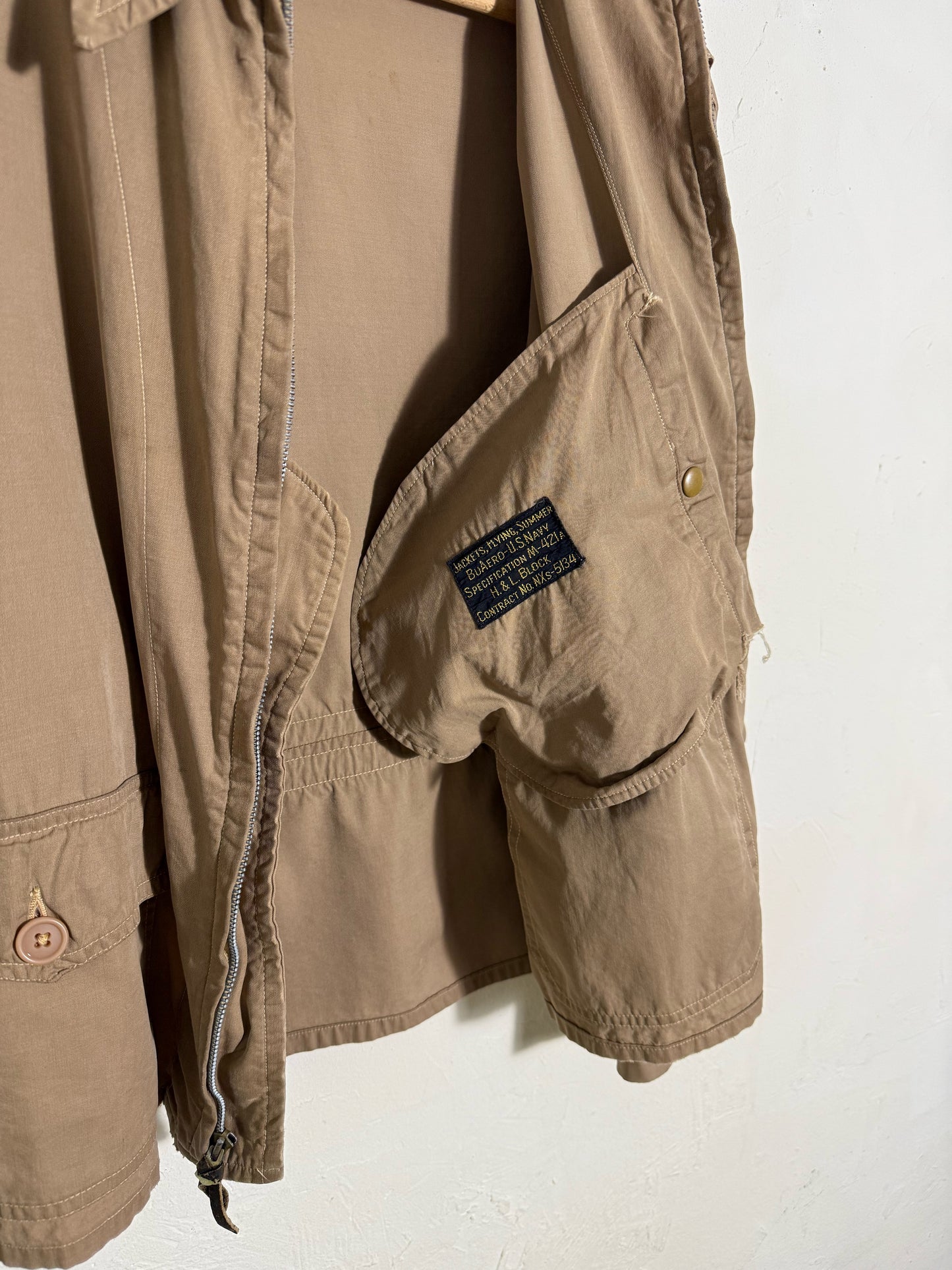 Vintage USN Flight Jacket M-421a