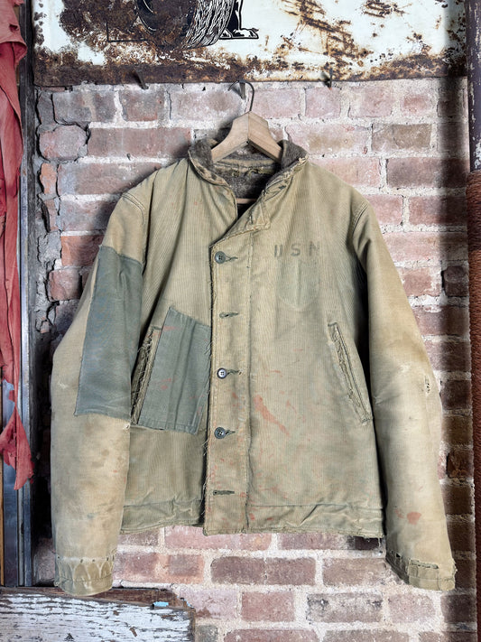 WWII USN N-1 Salty Deck Jacket