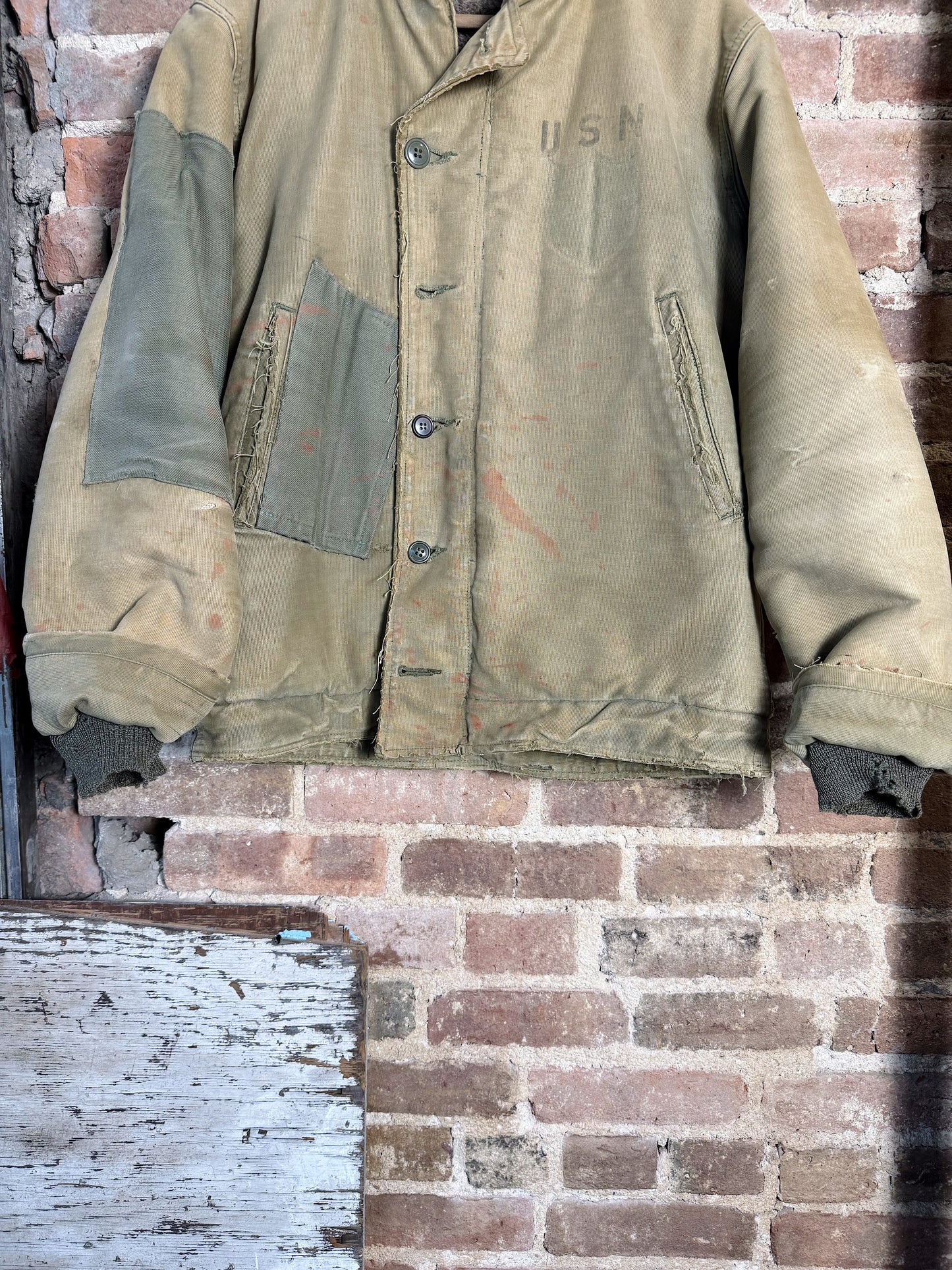 WWII USN N-1 Salty Deck Jacket