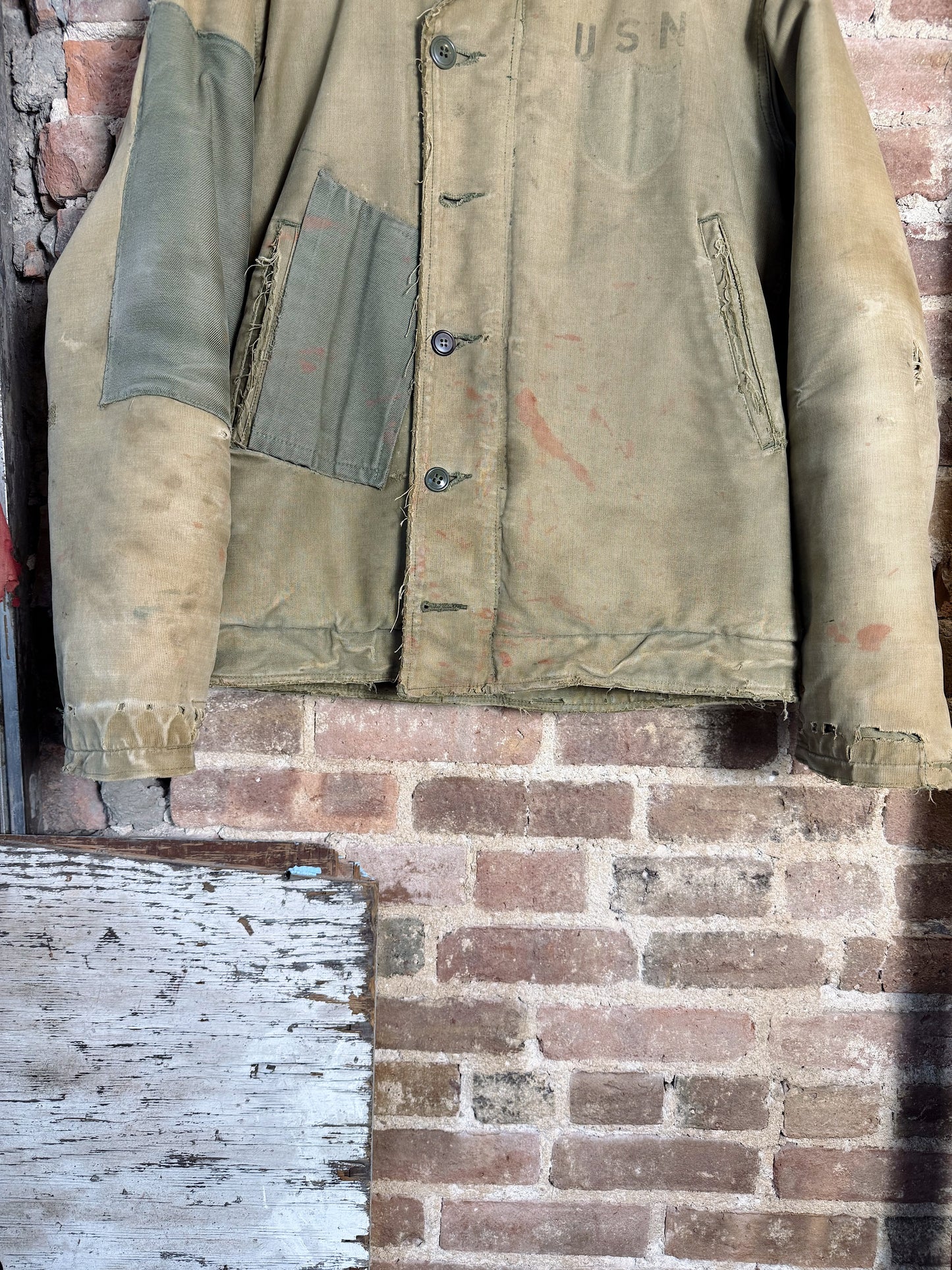 WWII USN N-1 Salty Deck Jacket