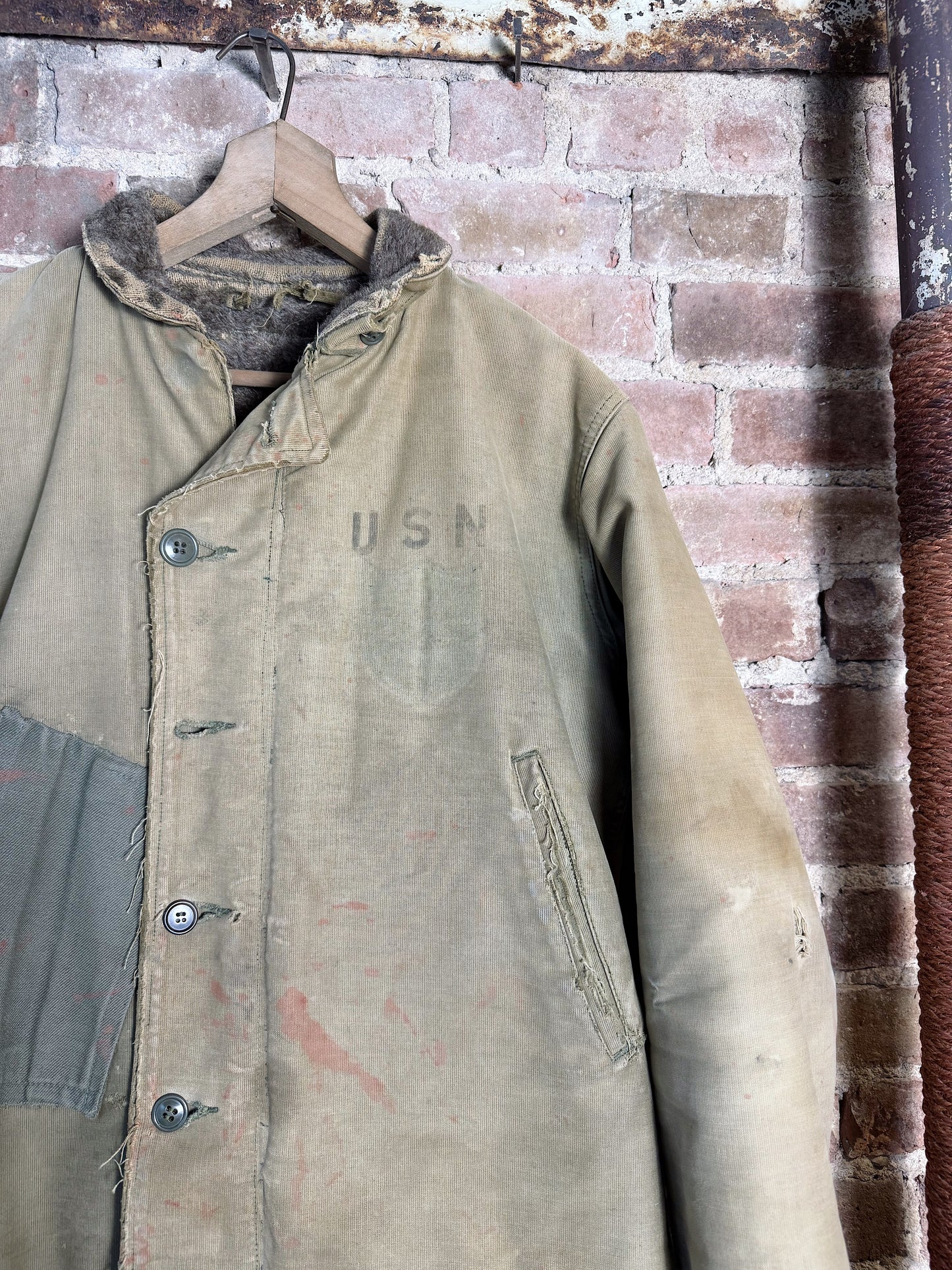 WWII USN N-1 Salty Deck Jacket