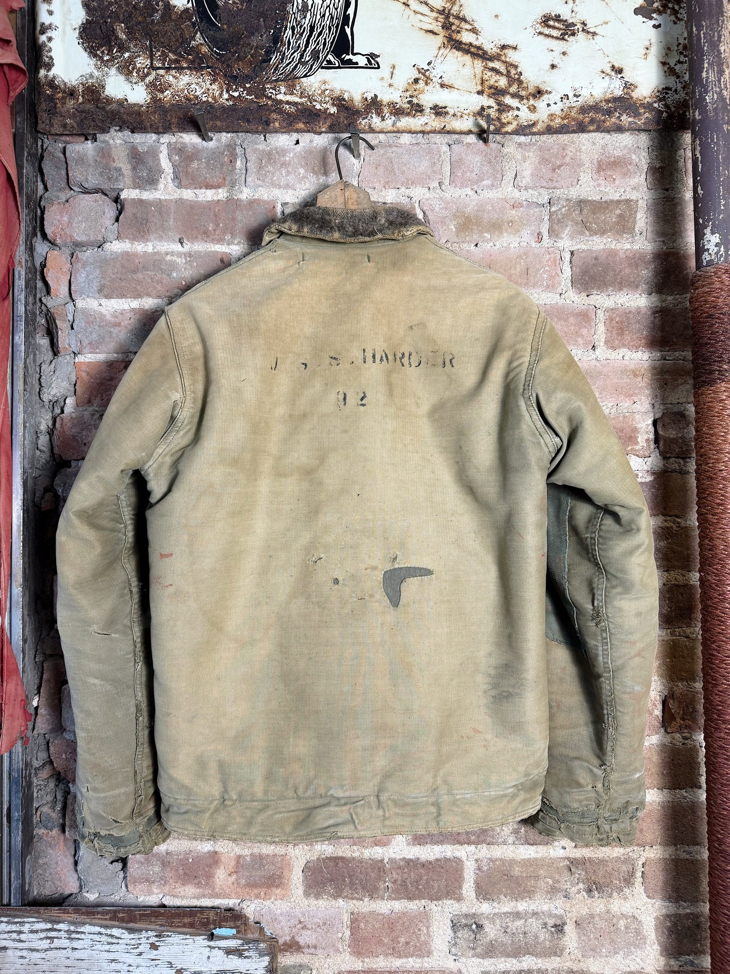 WWII USN N-1 Salty Deck Jacket