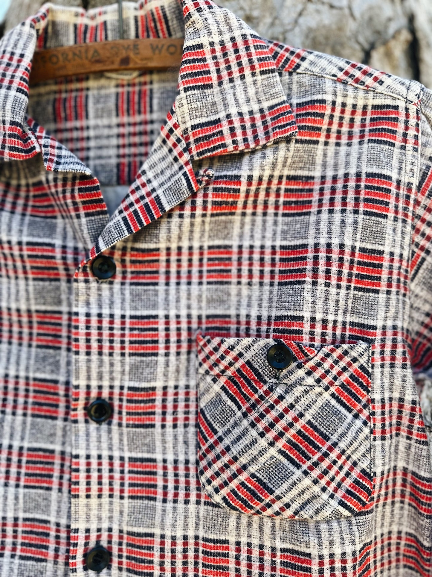 1950s Boys Flannel Shirt